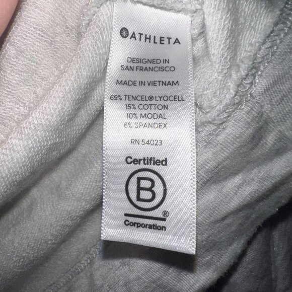 Athleta A-Line Hooded Vista Wrap Grey Jacket Size XXS - Picture 3 of 4